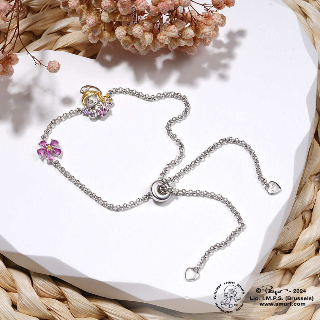 Gnoce Garland Smurfette Adjustable Bracelet_4