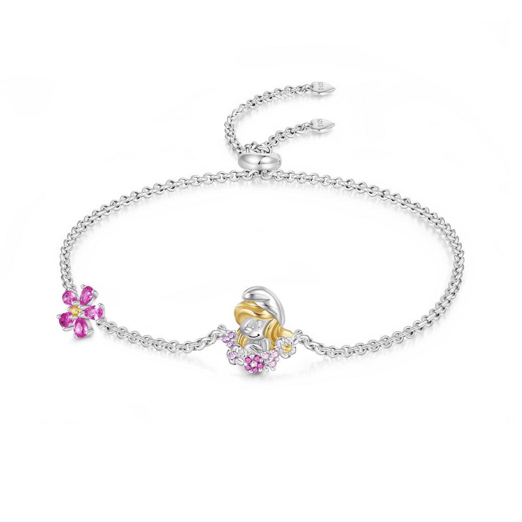 Gnoce Garland Smurfette Adjustable Bracelet_1