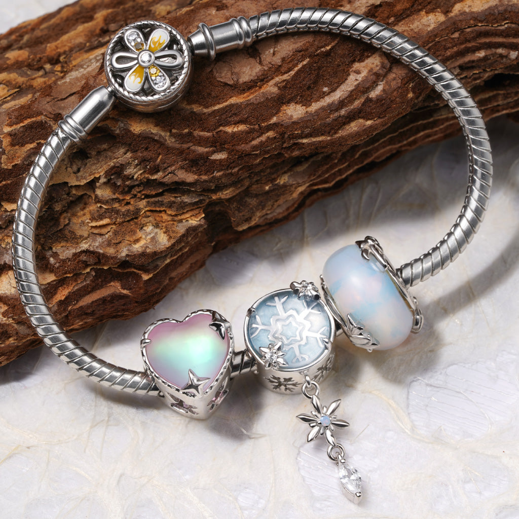 Gnoce Crystal Snowflake Charm_3