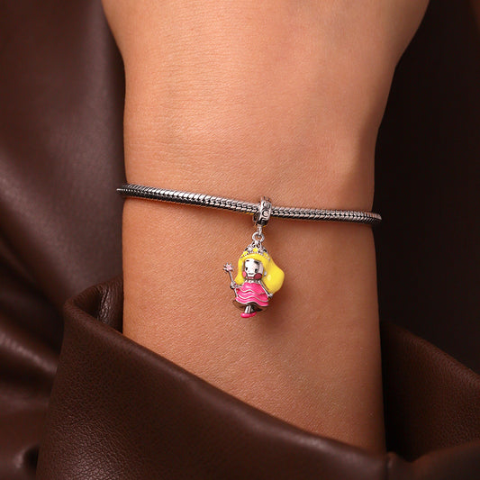 Gnoce Wicked Glinda the Good Witch Pendant Dangle Charm_6