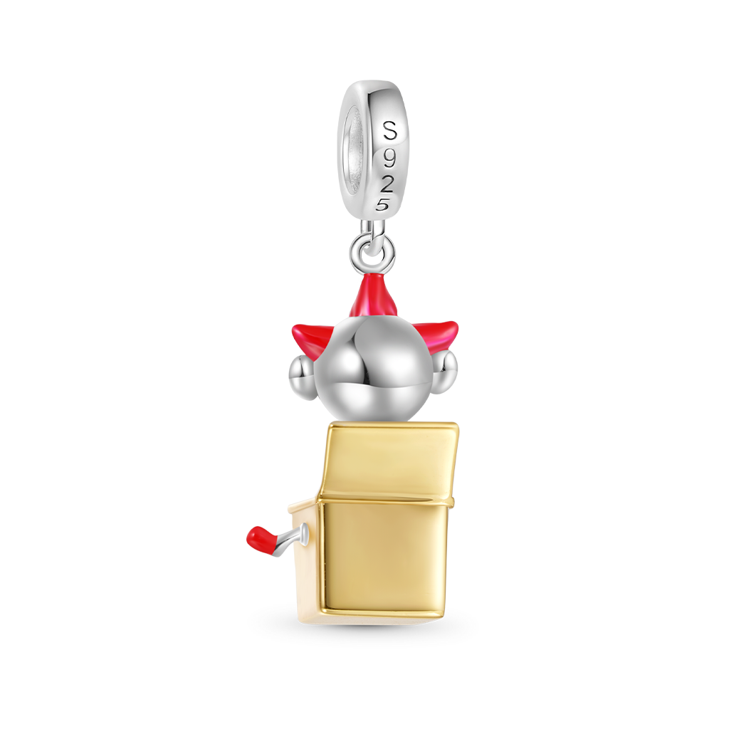 Gnoce Chucky Jack in the Box Pendant Dangle Charm_2