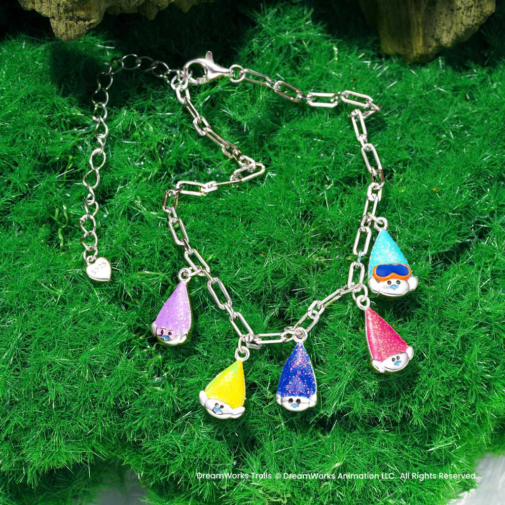 Gnoce Trolls Figure Multicharm Bracelet_4