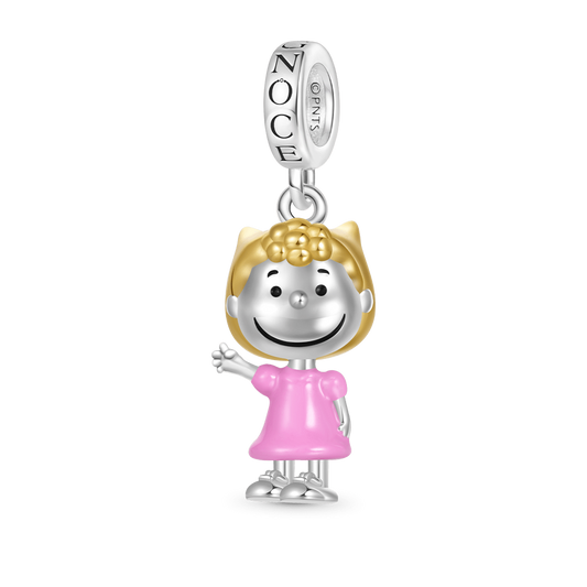 Gnoce Peanuts Sally Brown Pendant Dangle Charm_1