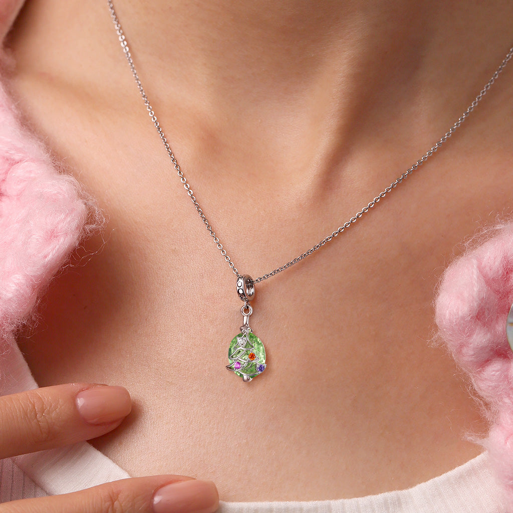 Gnoce Holiday Atmosphere Christmas Tree Pendant Dangle Charm_5