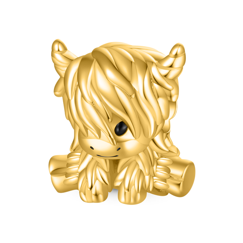 Colgante De Oro 18k Peanuts Snoopy Abrazando A Woodstock