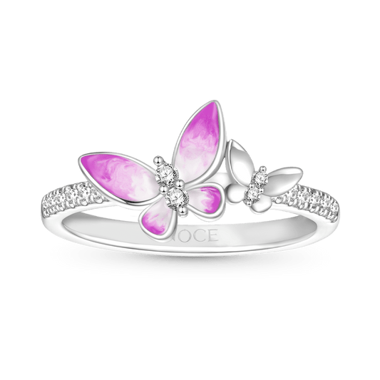 Gnoce Flying Wings Butterfly Fashion Ring_1