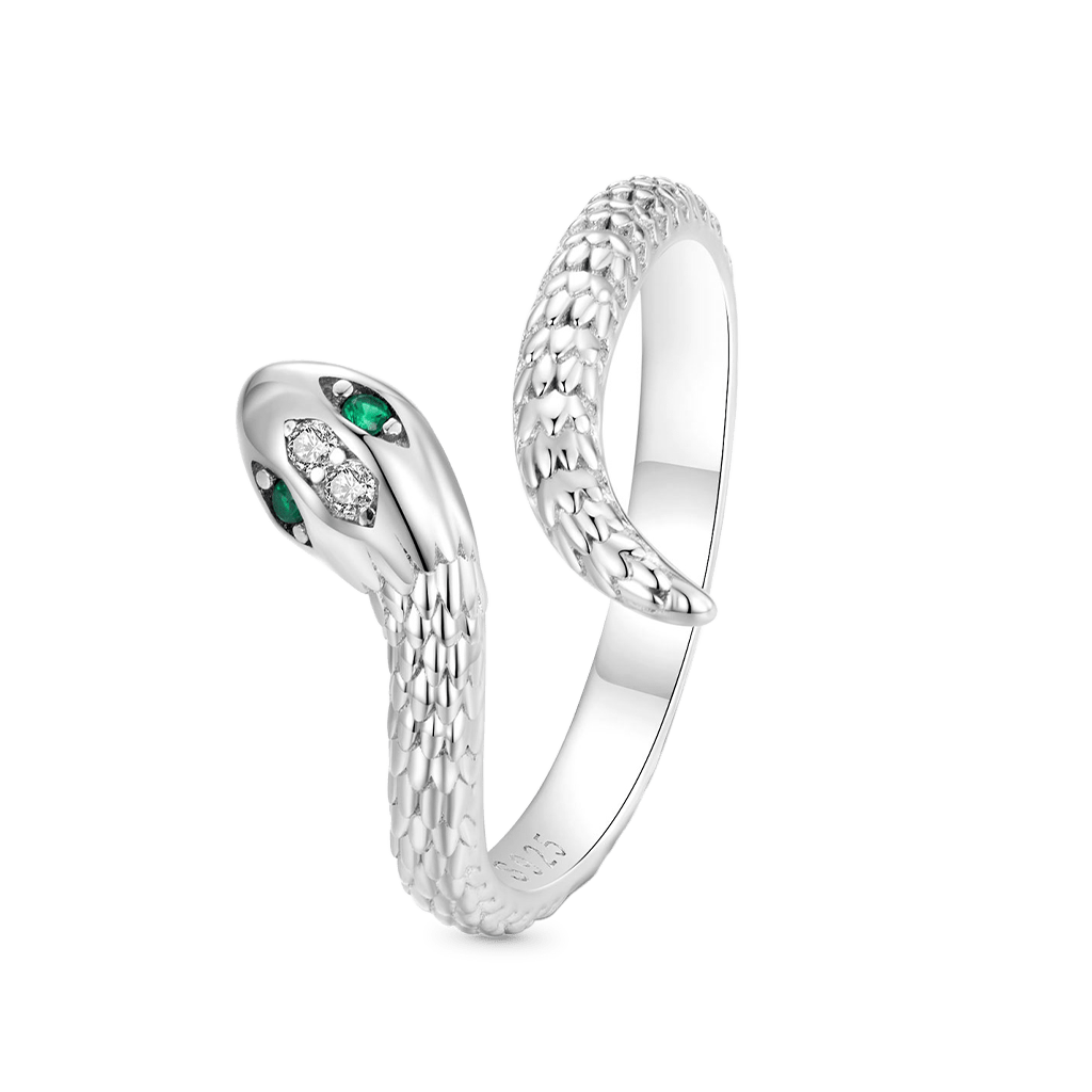 Gnoce Vintage Spirit Snake Open Ring_1