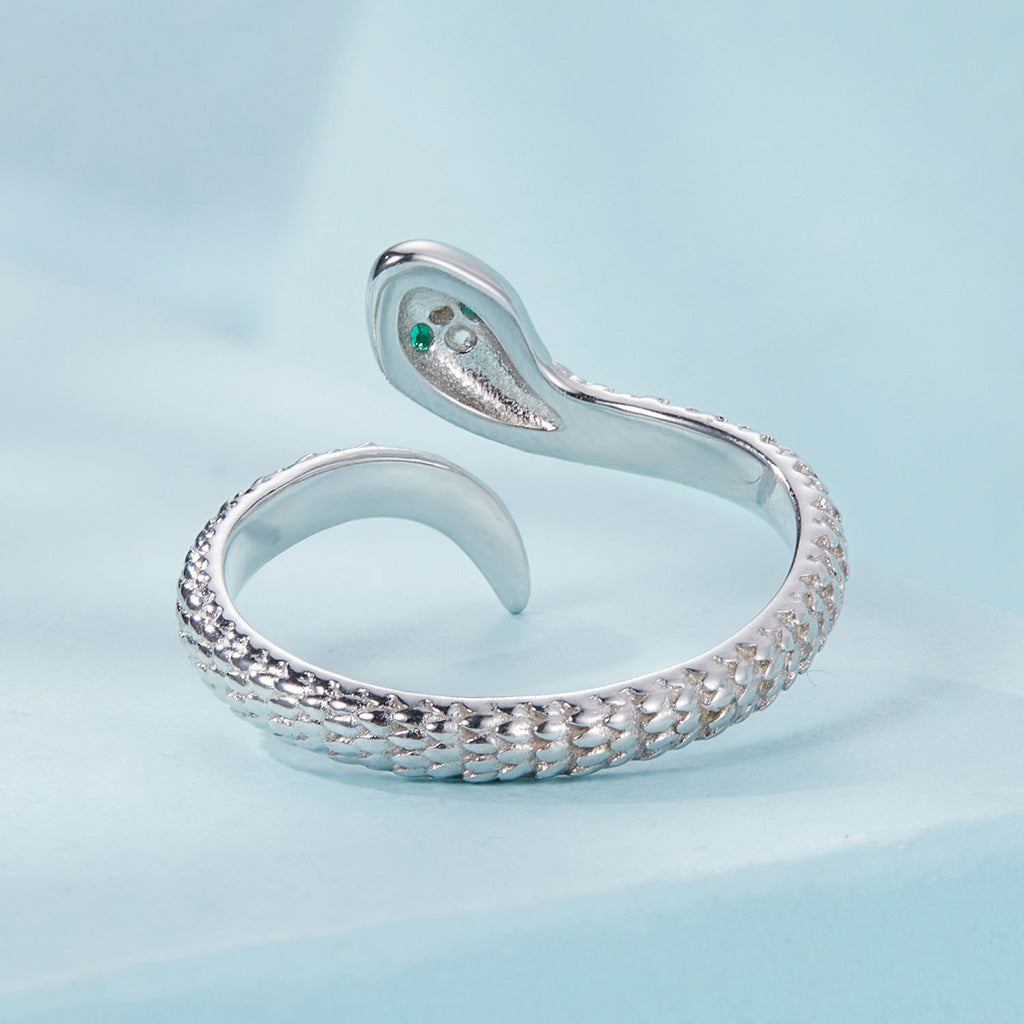 Gnoce Vintage Spirit Snake Open Ring_3