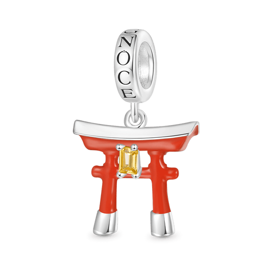 Gnoce Japanese Torii Gate Pendant Dangle Charm_1
