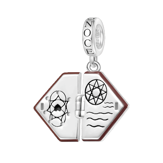 Gnoce Wicked Elphaba Grimmerie Spell Book Pendant Dangle Charm    _1