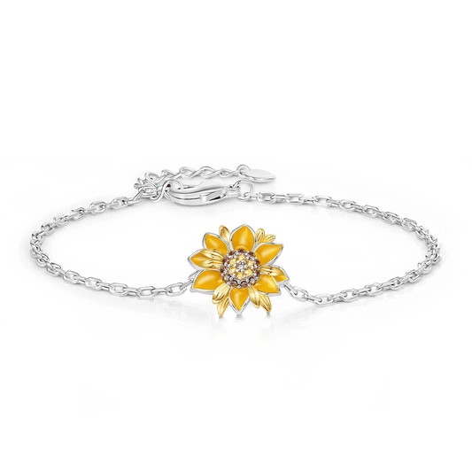 Gnoce Adjustable Sunflower Bracelet_1