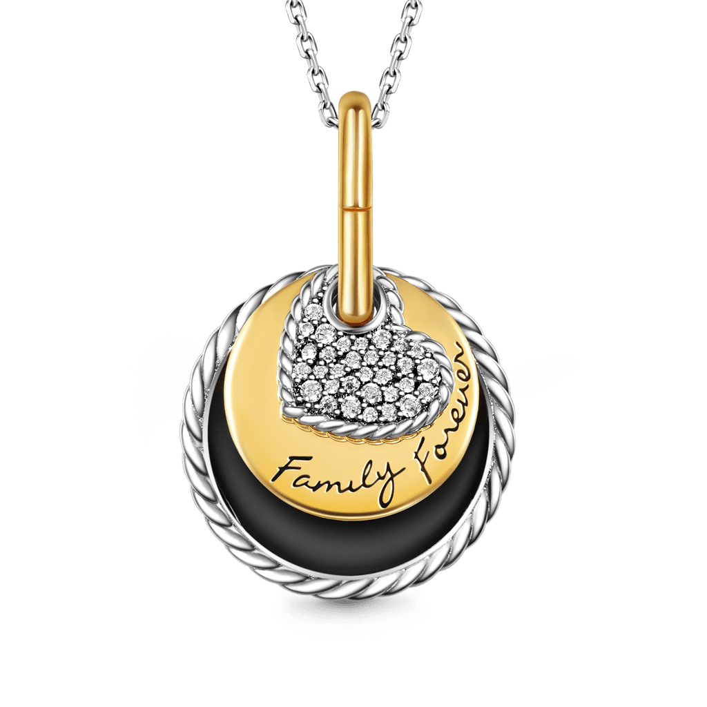 Gnoce Family Forever Pendant Necklace_1