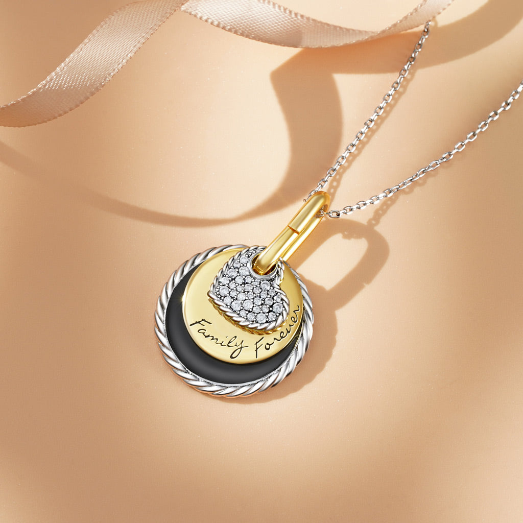 Gnoce Family Forever Pendant Necklace_4