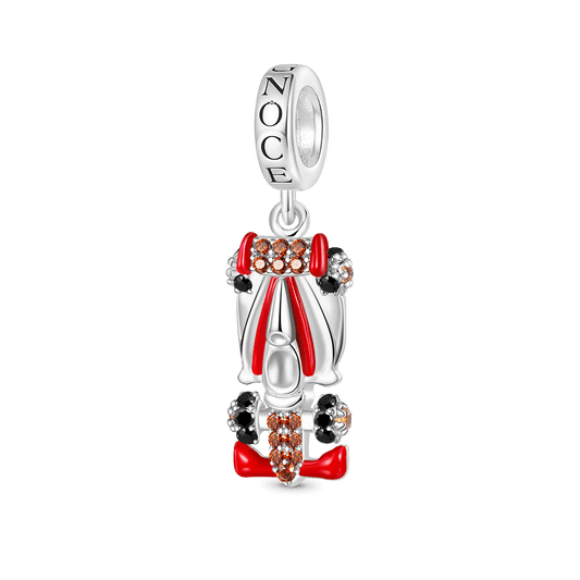 Gnoce Engravable Race Car Pendant Dangle Charm_1