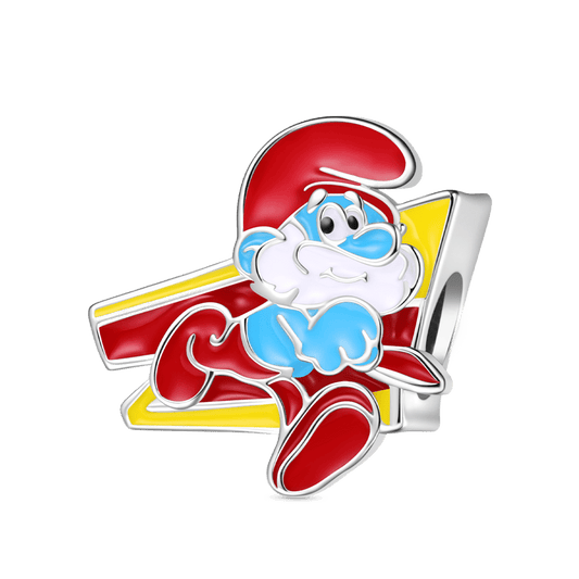 Gnoce The Smurfs Movie (2025) Charm x Papa Smurf_1