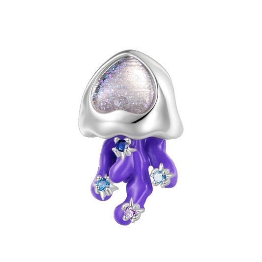 Gnoce Glow-in-the-Dark Marine Jellyfish Charm_1