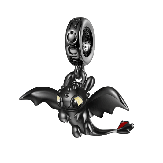 Gnoce How to Train Your Dragon Toothless Flapping Wings Pendant Dangle Charm_1