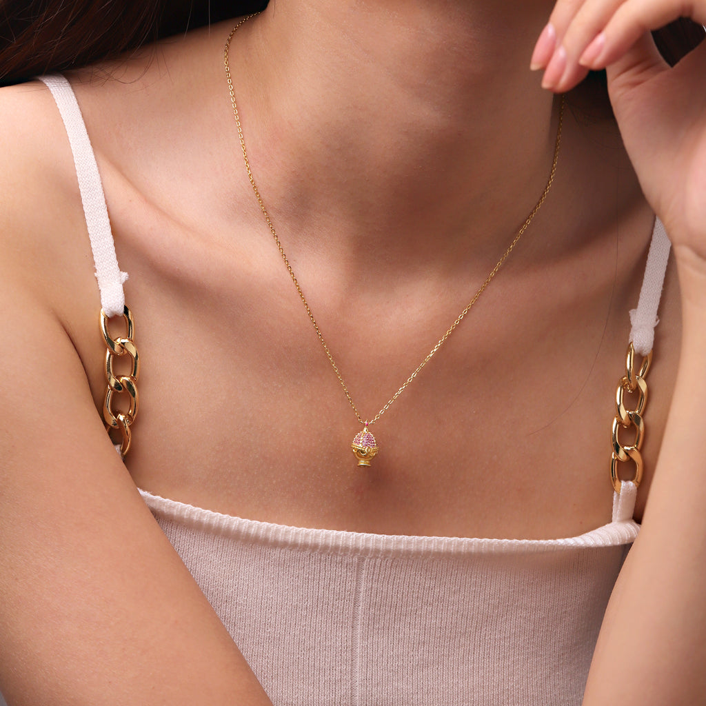 Gnoce Madoka Kaname Soul Gem Necklace_4