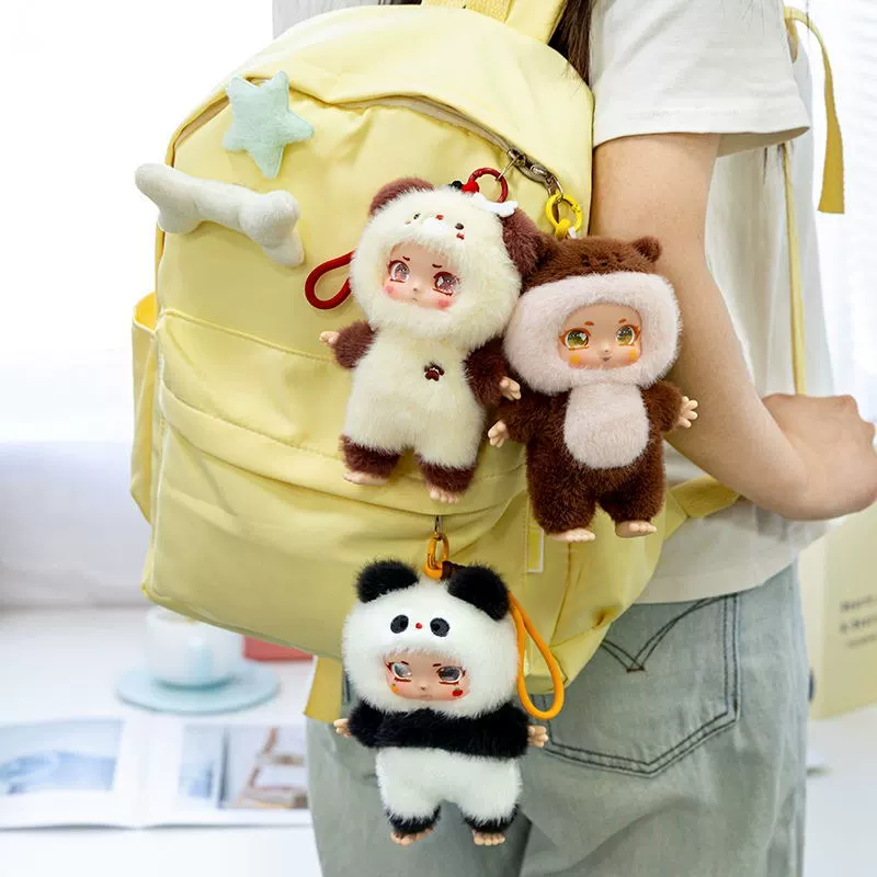 Gnoce Otter Doll Bag Keychain Plush Pendant_2
