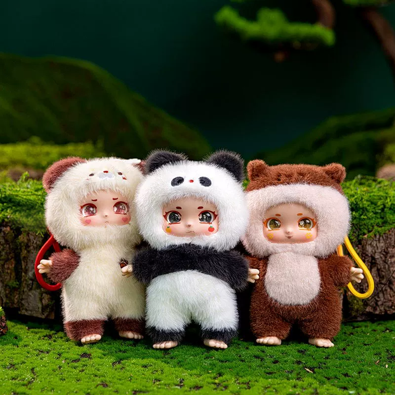 Gnoce Otter Doll Bag Keychain Plush Pendant_3