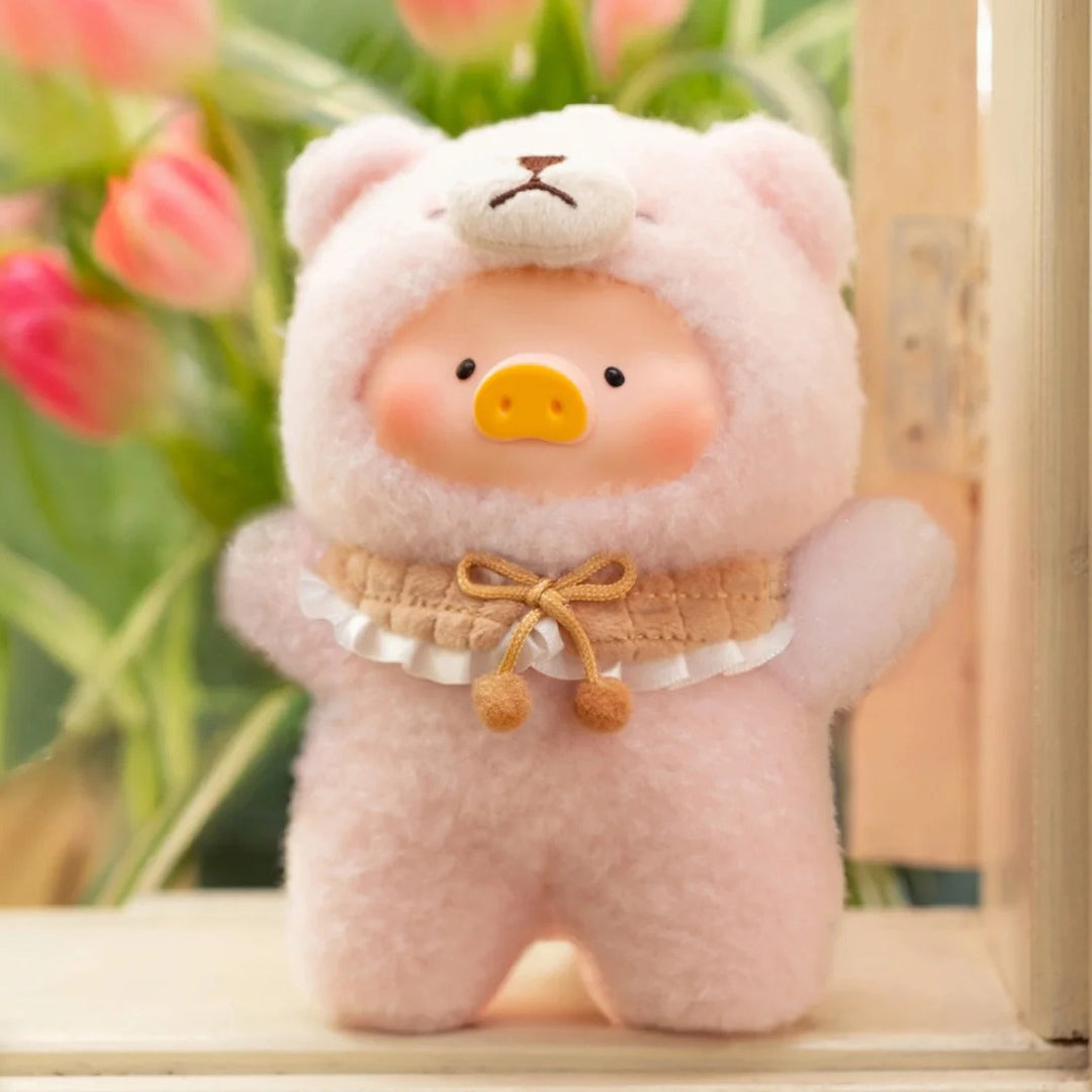 Gnoce Canned Pig with Movable Joints Keychain Plush Pendant_3