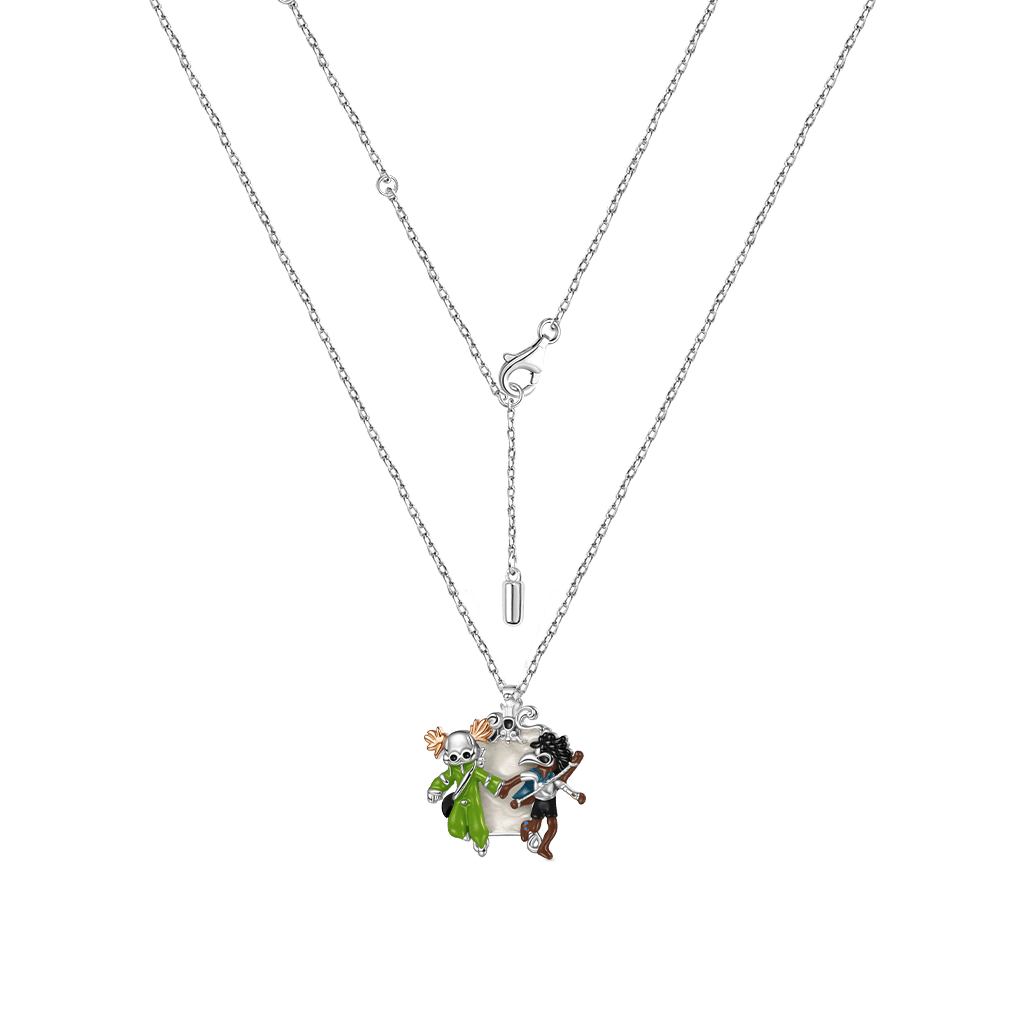 Gnoce Little Nightmares Badge Mirror Necklace_2