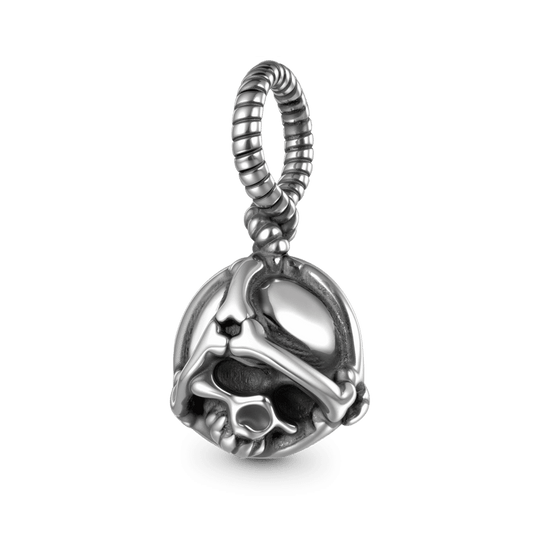 Gnoce Vintage Skull Pendant Dangle Charm_1