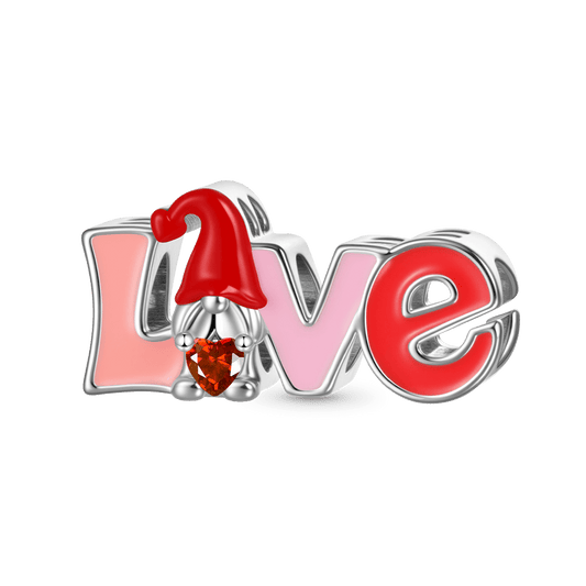 Gnoce Valentine's Day Gnome Charm with Love Message_1