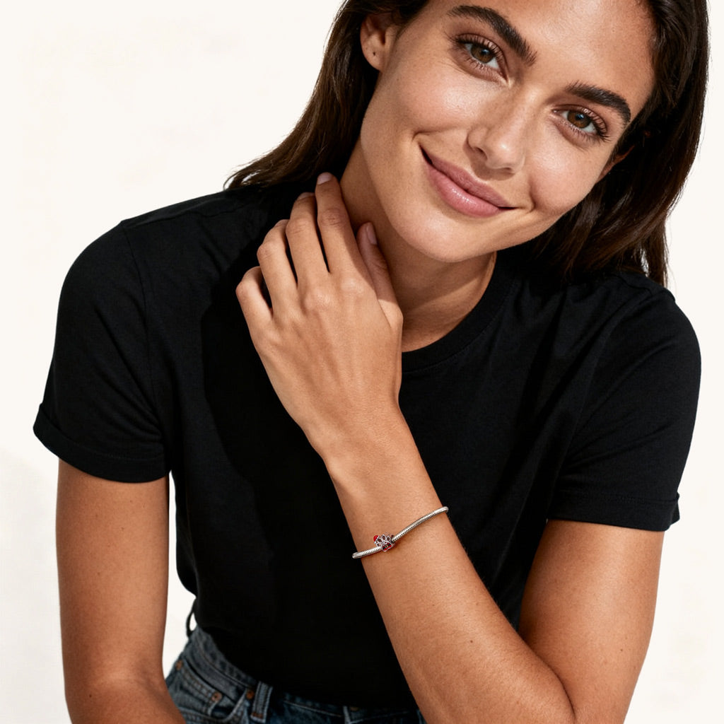 Gnoce Christmas Pet Paw Engravable Charm_4