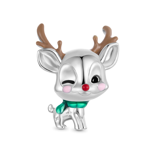 Gnoce Cute Christmas Elk Charm_1