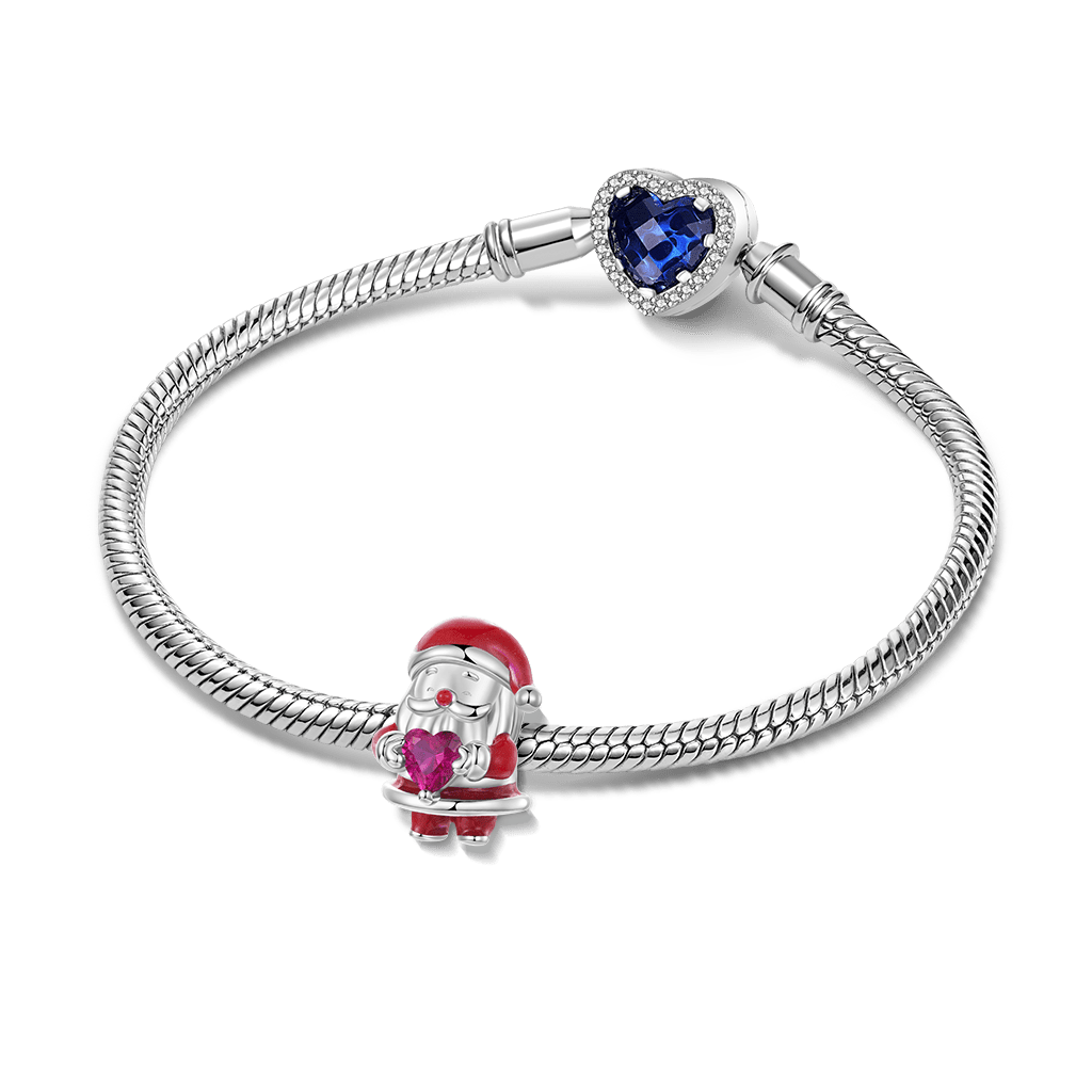 Gnoce Santa Claus Embrace Love Charm_3