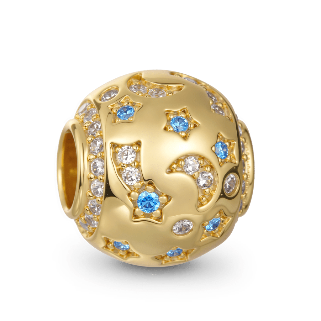 Gnoce Starry Night Stars & Moon Charm_5