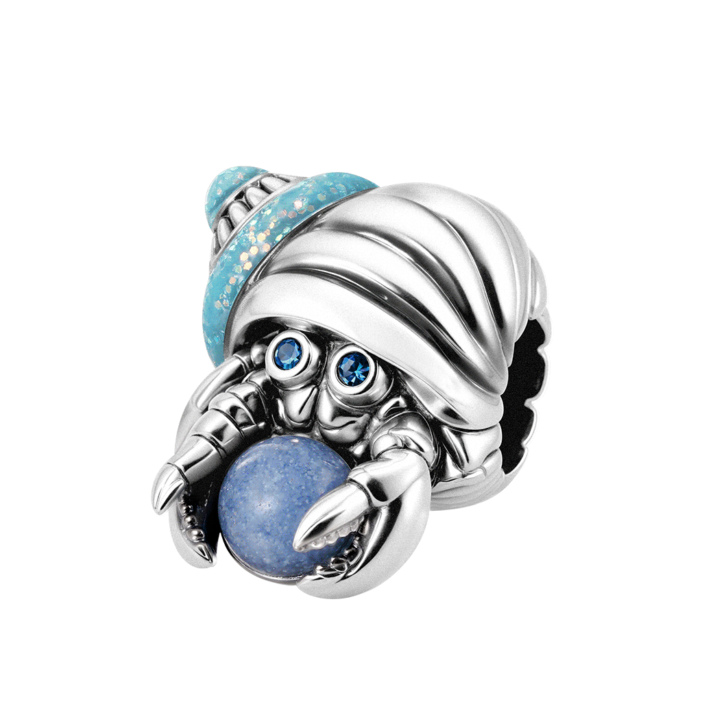Gnoce Hermit Crab Glow-in-the-Dark Charm_1