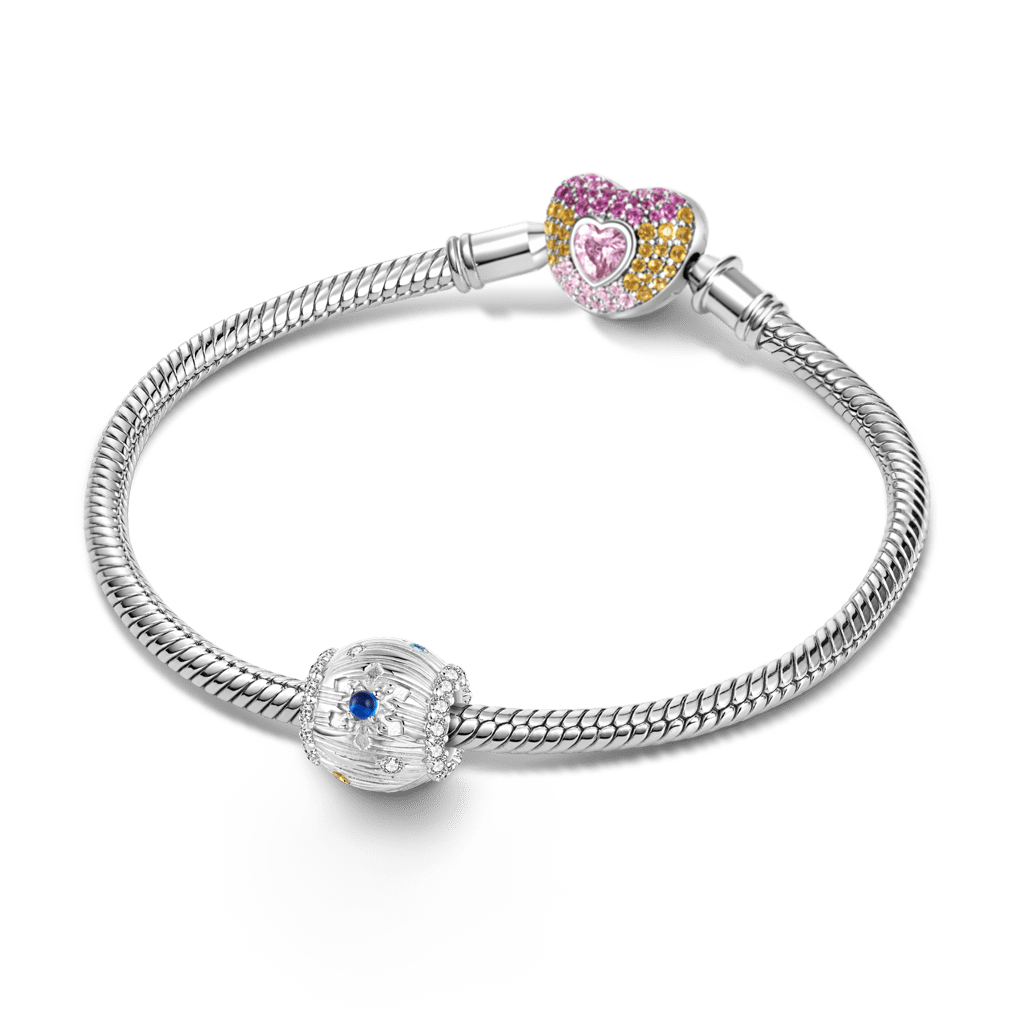 Gnoce Romantic Winter Snowflakes Charm_3