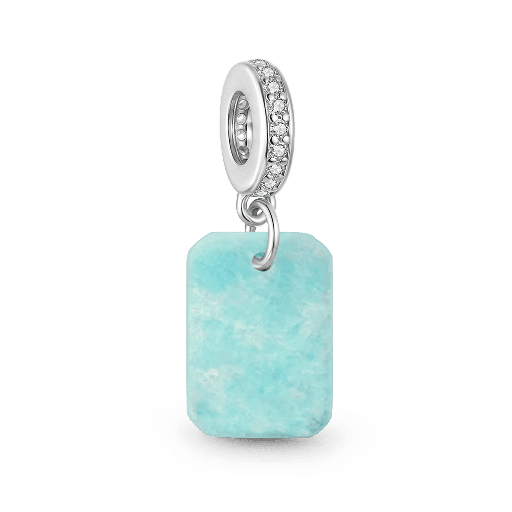 Gnoce Celestial Amazonite Healing Pendant Dangle Charm_5