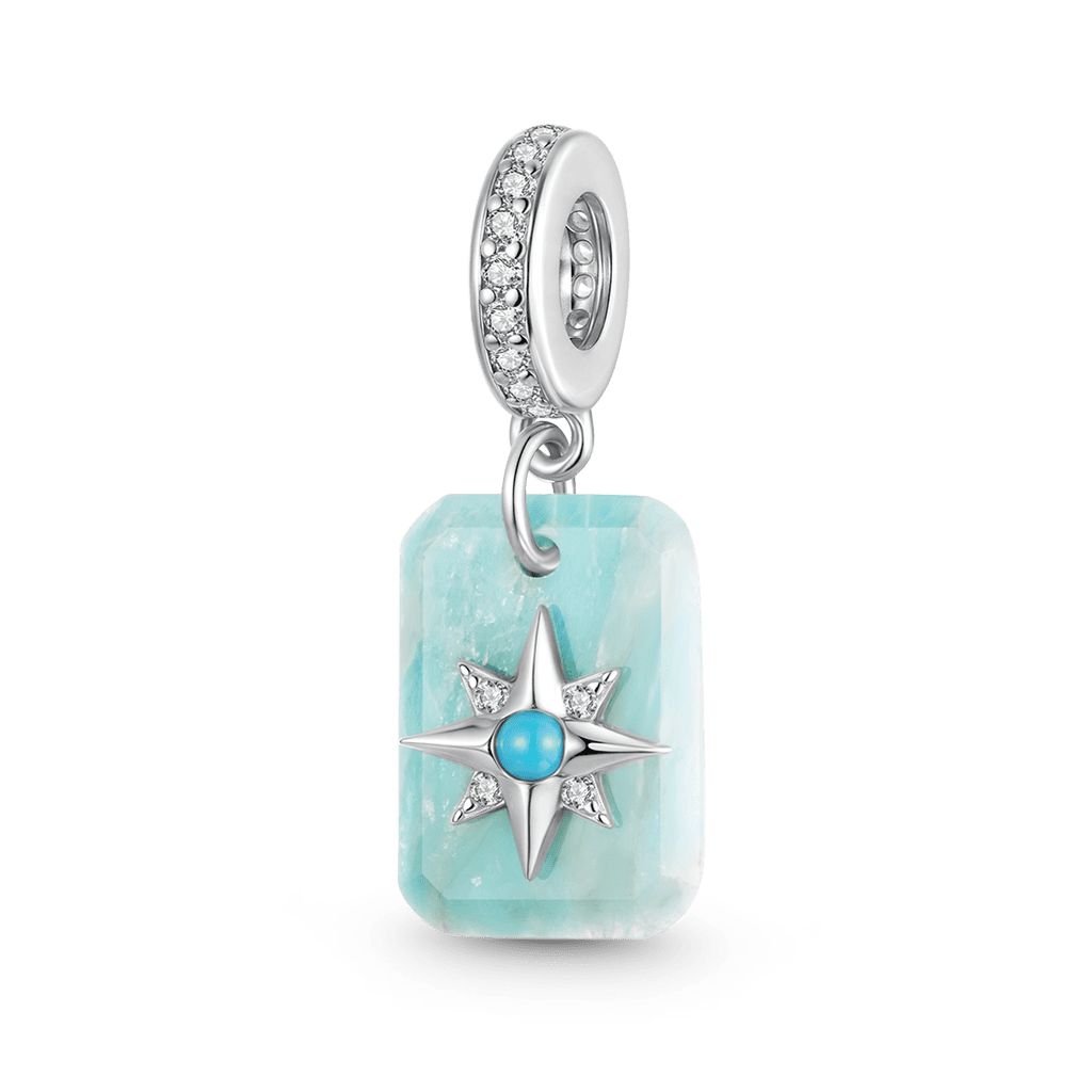 Gnoce Celestial Amazonite Healing Pendant Dangle Charm_1