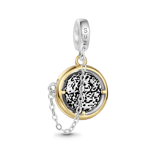 Gnoce Engravable Rose Gift Pendant Dangle Charm_6