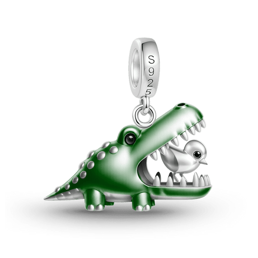 Gnoce Toothpick Bird Crocodile Pendant Dangle Charm_5