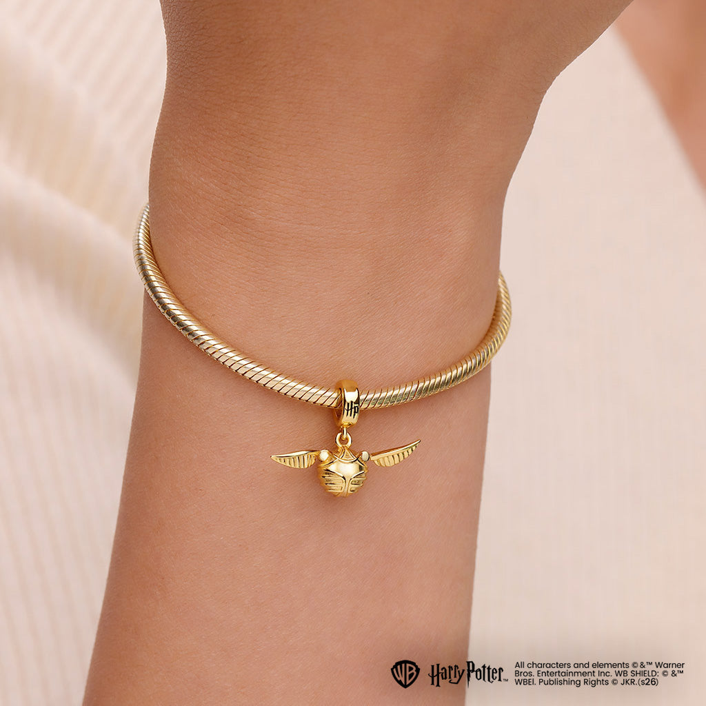 Gnoce Harry Potter Golden Snitch Pendant Dangle Charm_2