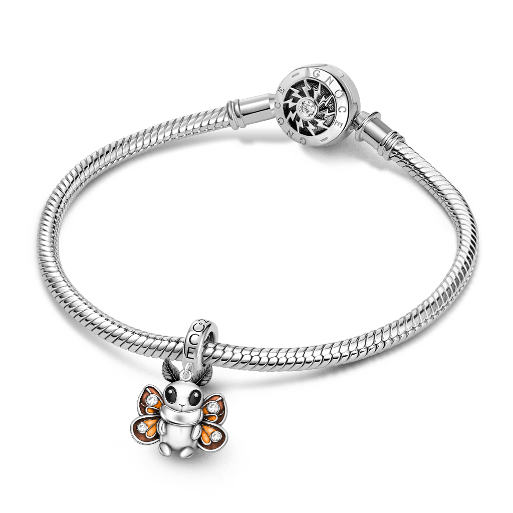 Gnoce Glow-in-the-Dark Viral Animal Moth Pendant Dangle Charm_4