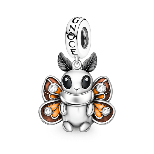Gnoce Glow-in-the-Dark Viral Animal Moth Pendant Dangle Charm_1