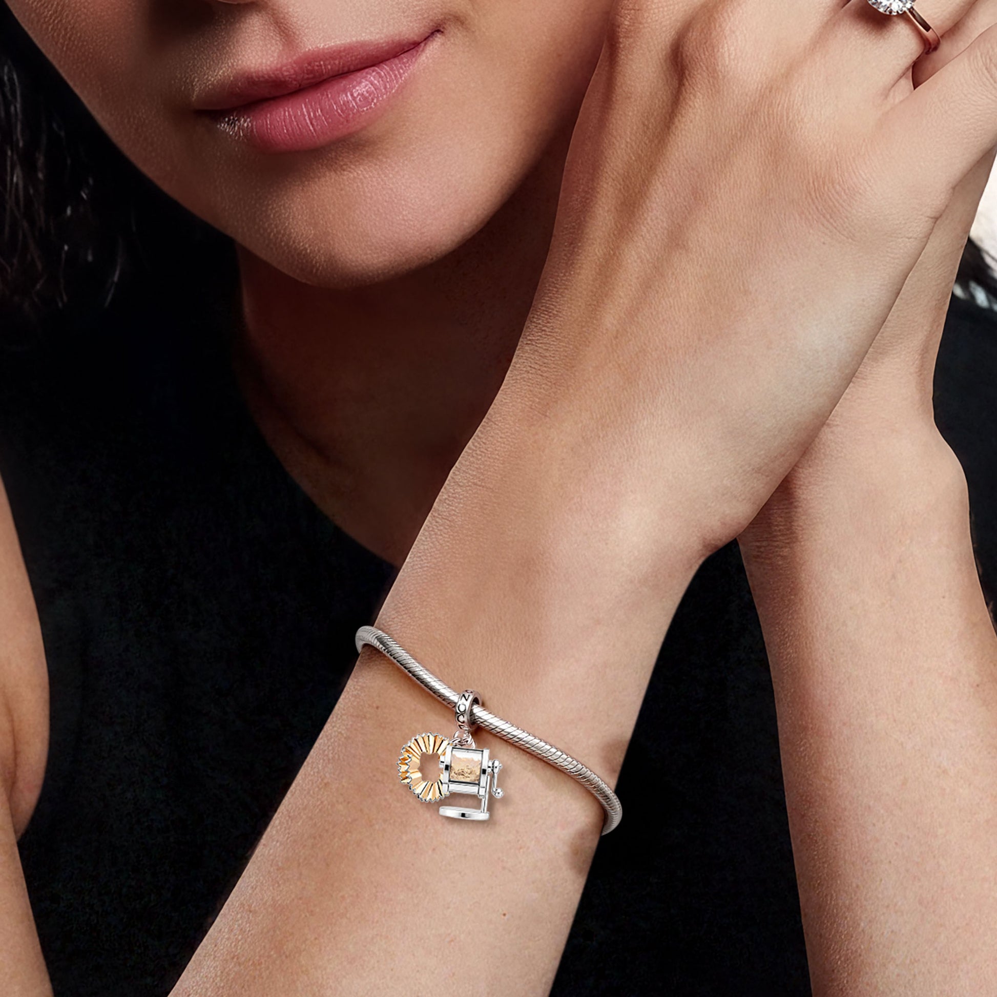 Gnoce Pencil Sharpener Pendant Dangle Charm_2