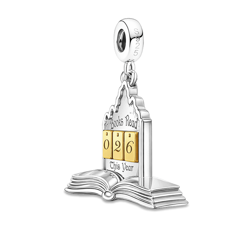 Gnoce Customized Reading Record Card Pendant Dangle Charm_5