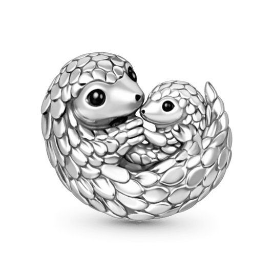 Gnoce Pangolin Embraces Baby Charm_1