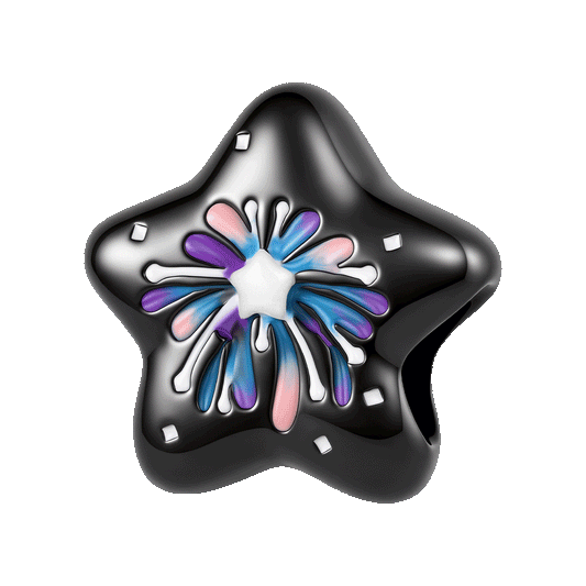 Gnoce Fireworks Star Glow-in-the-Dark Charm_1