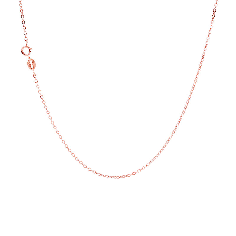 Gnoce "Chain of Love" 925 Sterling Silver Basic Chain Can Adding A Pendant Or Charm Cable Chain Silver Neckalce_3