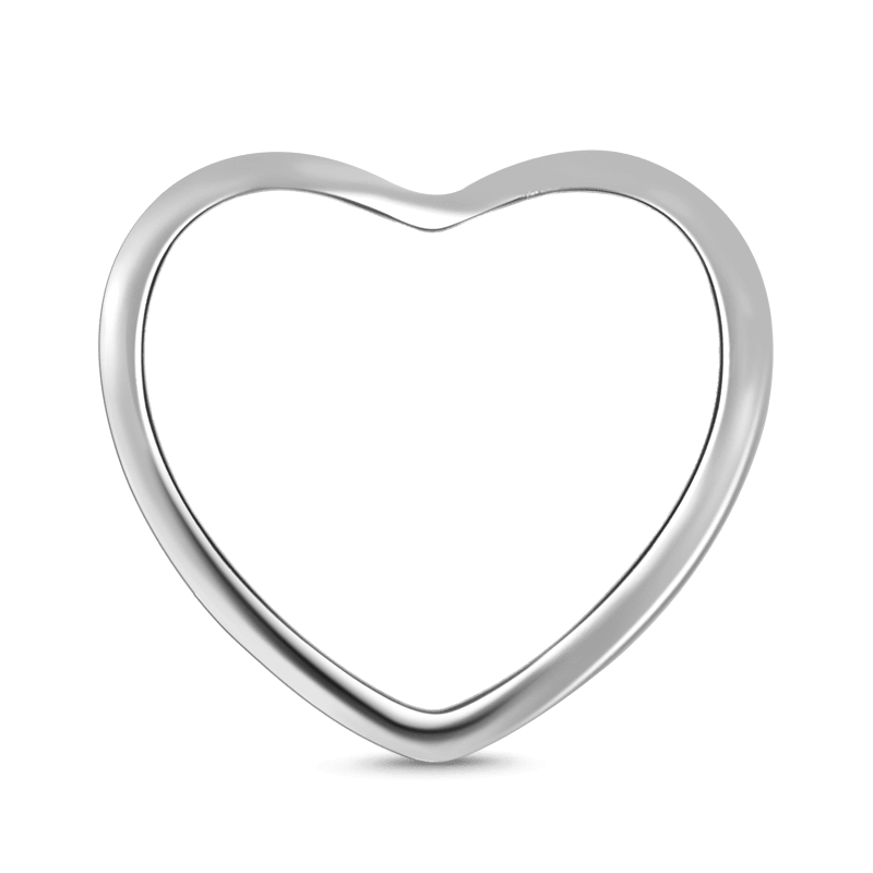 Gnoce "Always in My Heart "Adorable Heart Shape Engravable Personalized Photo Charm  to Friends, Families and Pets_3