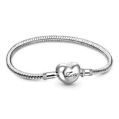 Pulsera Básica Grabable Corazón