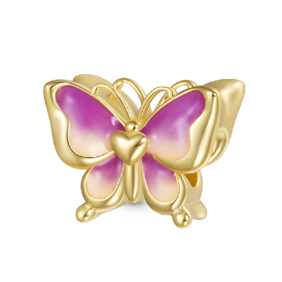 Charm Mariposa Violeta