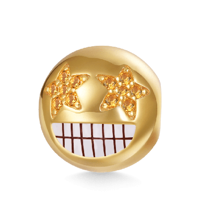 Charm emoji Cara obsesionada con las Estrellas